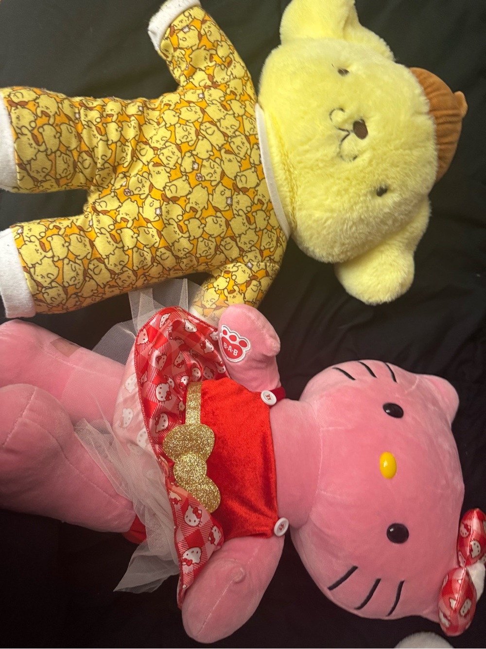 Hello Kitty Pink Plush Doll with Red & Gold Dress